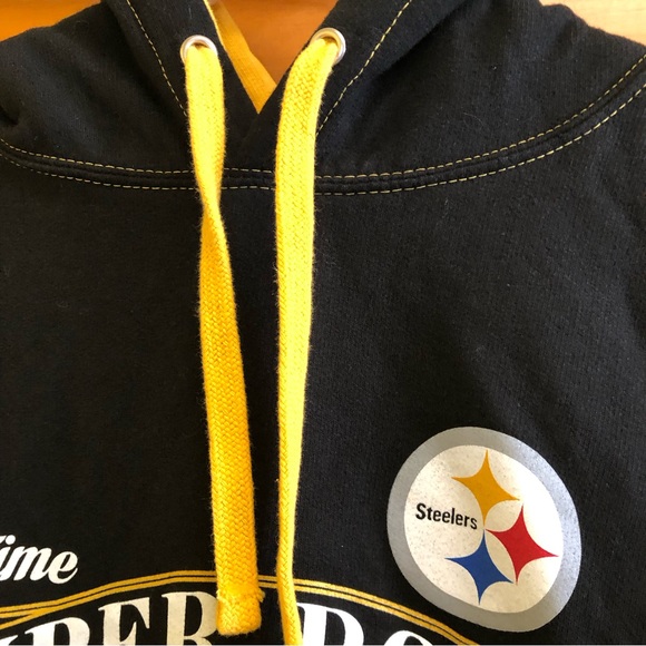 Vintage STEELERS Football Sweatshirt XL / NFL Apparel / Super Bowl Champions - Picture 6 of 11